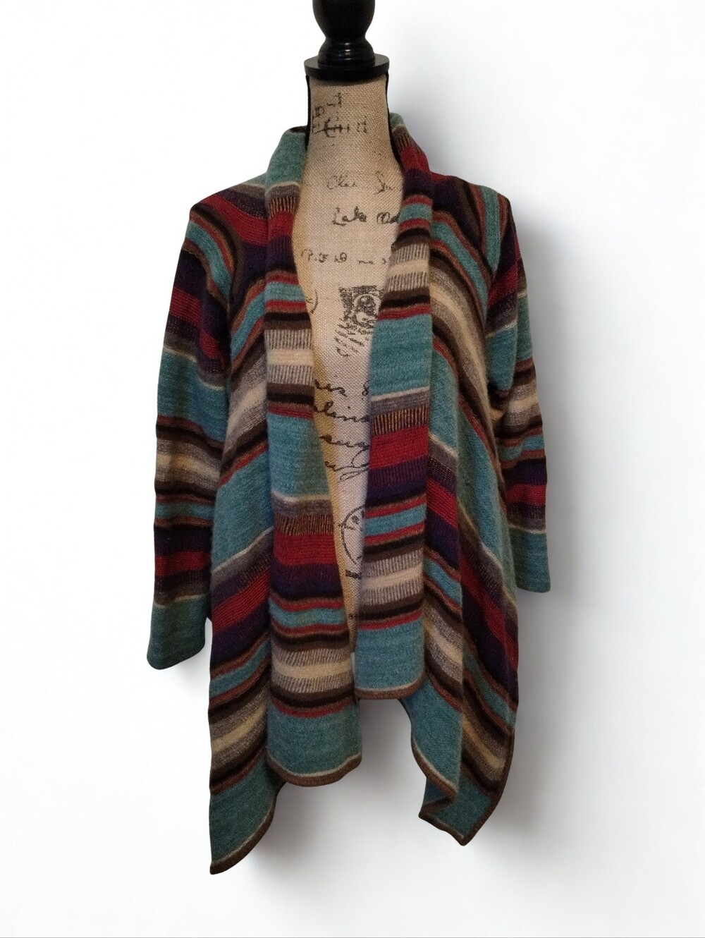 Ralph Lauren Cardigan Aztec Lambs Wool Women's
